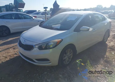 2014 Kia Forte Lx from USA, damaged, VIN KNAFX4A6XE5101179